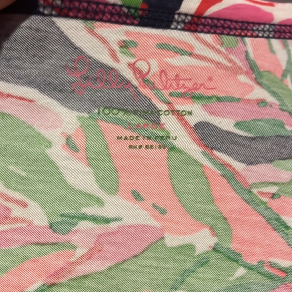 Lilly Pulitzer Palmetto Dress “In the Vias Navy” Color Size Large - Picture 2 of 8